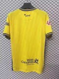 2025-26 Mens Las Palmas home yellow soccer jersey