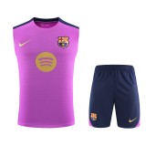 2025/26 Mens Barcelona Purple Vest short training