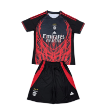 2025-26 KIDS Benfica Black Concept Edition soccer Jersey