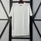 2025-26 Mens  Fluminense white away Fans Soccer Jersey