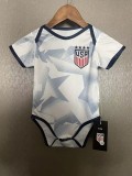 2025-26 USA United States home Baby Infant Crawl Suit