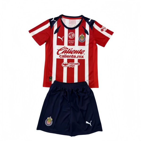 2025-26  Mens Chivas home red Training Short Suit