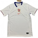 2025-26 Mens  France away  white Soccer Jersey
