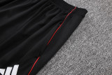 2025-26 Mens Benfica black half-pull Training suit