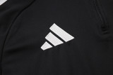2025-26 Mens Benfica black half-pull Training suit