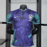 2025-26Mens Brazil Special Edition Purple  Player version soccer jersey