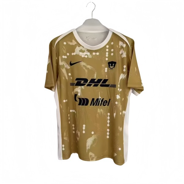 2025/26 Mens Pumas UNAM  dark yellow  soccer Jersey