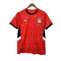 2025-26  Mens Egypt  home Red soccer Jersey
