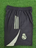2025-26 Mens Real Madrid player grey Shorts Pants