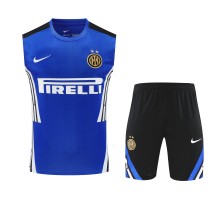2025/26 Mens Inter Milan blue vest Training Short Suit