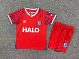 2025-26 Kids Ipswich away red Soccer Jersey