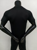 2025-26 Mens Lyon black Player version Soccer Jersey