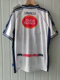 1999-00 Mens  Monterrey  Retro  away white soccer Jersey