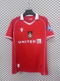 2025-26 Mens  Wrexham FC home red soccer jersey