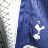 2025-26  Mens Tottenham Hotspur home player Shorts Pants