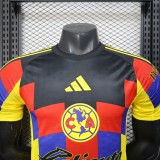 2025-26 Mens  Club America yellow home new Player Version Soccer Jersey