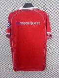 2025-26 Mens  Wrexham FC home red soccer jersey