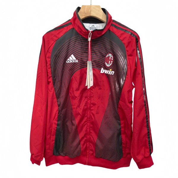2006-07 Mens  AC Milan red  retro embroidery  Windbreaker