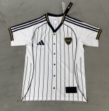 2025-26 Mens Boca Juniors White baseball uniform Jersey