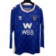 2025-26 Mens Sunderland away  blue   Long Sleeve Jersey