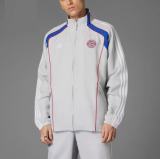 2025-26 Mens Bayern Munich white embroidery windbreaker
