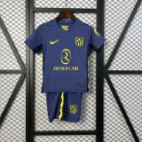 2025-26 Kids Atletico Madrid away soccer jerseys