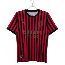 Mens  AC home 120th Anniversary Edition Retro soccer Jersey