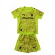 2025-26 Kids Marseille Goalkeeper yellow  soccer jersey