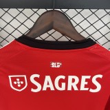 2025-26 Men's  Benfica  Home red  Long Sleeve soccer jersey