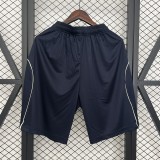 2025-26 Mens Real Madrid away blue  Shorts Pants