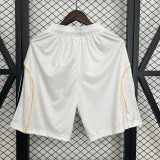 2025-26 Mens Real Madrid home white Shorts Pants