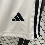 2025-26 Mens Real Madrid home white Shorts Pants