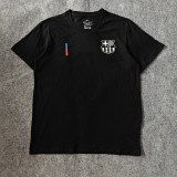2025-26 Mens Barcelona LAMINE YAMAL black  cotton T-shirt  soccer Jersey