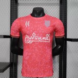 2025-26 Mens Palestine（Palestina）pink Player version soccer jersey