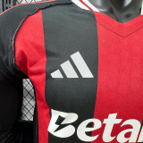 2025-26 Mens River Plate away Player Version  Long Sleeve  Jersey