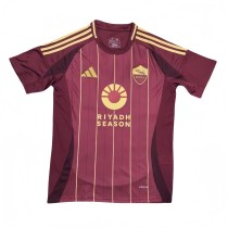 2024-25  Mens Roma home red soccer Jersey