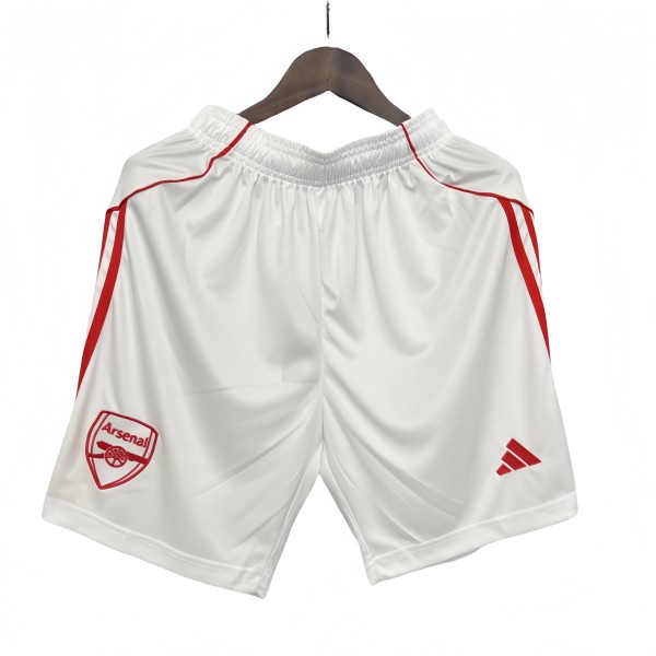 2025-26 Mens Arsenal  home white  Shorts Pants