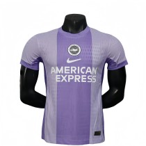 2025-26 Mens Brighton away   Player purple Soccer Jersey