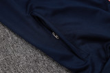 2025-26 Mens Barcelona Upper Blue Jacket Training  suit