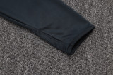 2025-26 Mens Real  Madrid dark grey Half pull Training Suit