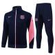 2025-26 Mens Barcelona Upper Blue Jacket Training  suit
