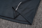 2025-26 Mens Real  Madrid dark grey Half pull Training Suit