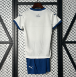 2025-26 Kids BaHia home white Fans Soccer Jersey