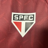 Mens cheap soccer jerseys  Sao Paulo training suit Maroon 2526