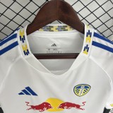 2025-26 Men’s Leeds United white home  soccer Jersey