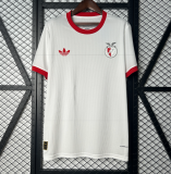 2025-26 Mens Benfica white special version  Soccer Jersey