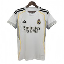 2025-26  Women  Real Madrid home White soccer Jerseys