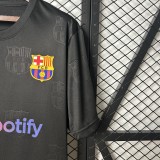 2025-26 Mens Barcelona black Special Edition soccer Jersey