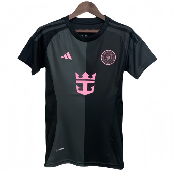2025-26 Women  Inter Miami Away black soccer jersey