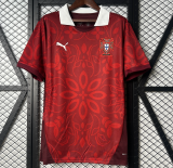 2025-26  Mens  Portugal red Special Edition soccer jersey